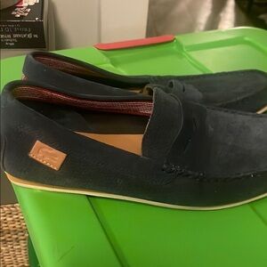 Lacoste Blue Loafers Slip-Ons with Soft Fabric and Comfortable Fit